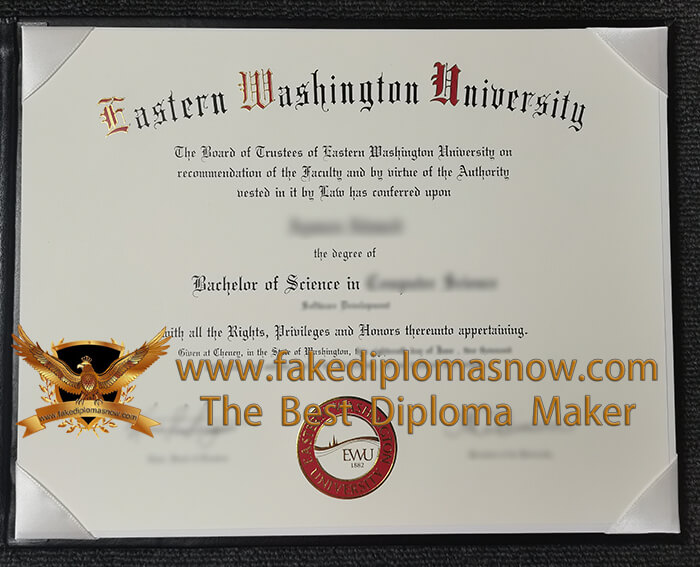 Eastern Washington University diploma