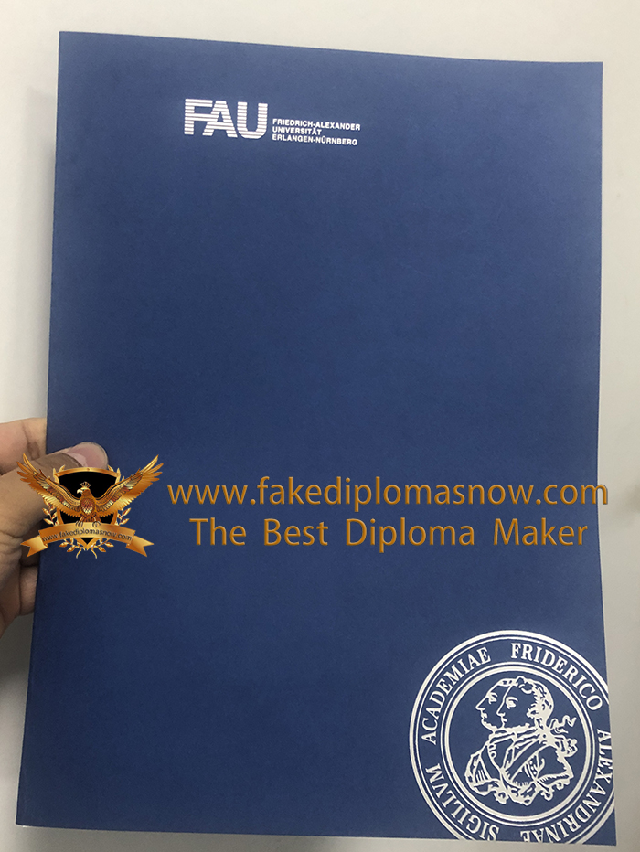 FAU Diploma Cover FAU Diploma Cover
