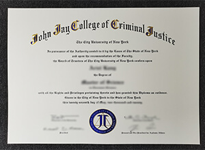 How much to buy a John Jay diploma in New York?