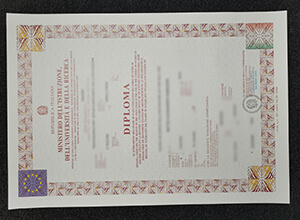 MIUR Diploma, Ministero Dell’Istruzione Diploma, Italy High School Diploma