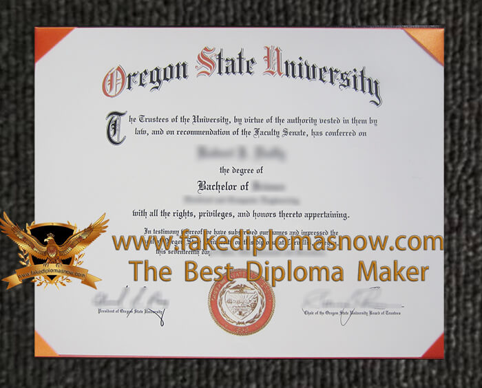  Oregon State University degree 