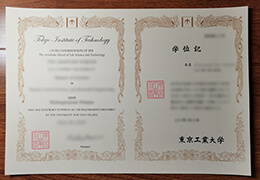 Tokyo Institute of Technology degree sample, buy a TIT diploma online