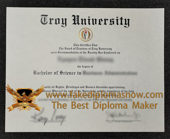 Troy University BS degree