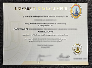 Fake diploma from Malaysia, Buy a fake UniKL diploma online