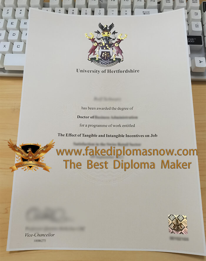 University Of Hertfordshire Diploma