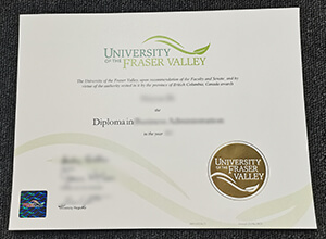 University of the Fraser Valley diploma