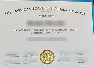 ABIM certificate