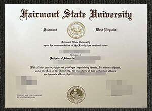 Best Choice to buy a fake Fairmont State University diploma cert online