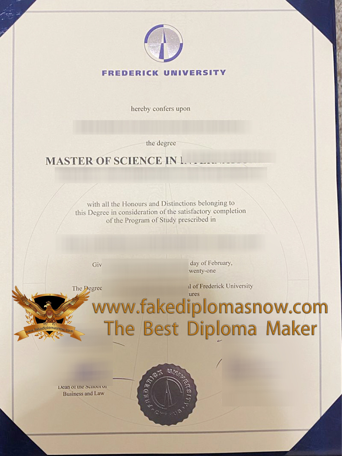 Frederick University degree