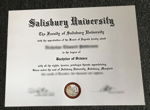 Salisbury University diploma