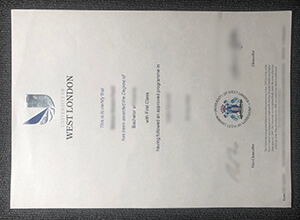 UWL degree certificate