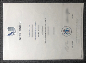 UWL degree certificate