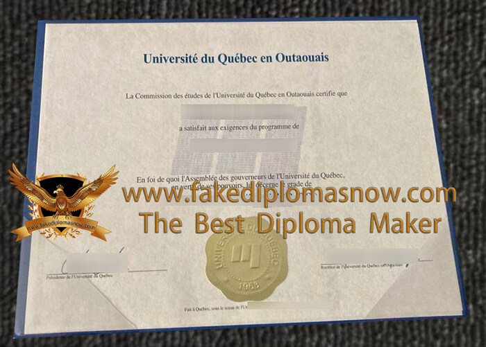 Université du Québec en Outaouais diploma