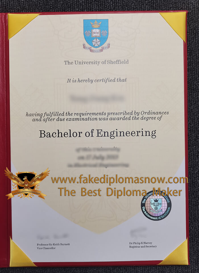 University of Sheffield bacheior of Engineerig degree