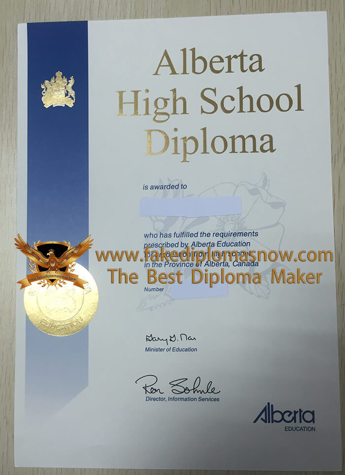 Alberta high school diplma