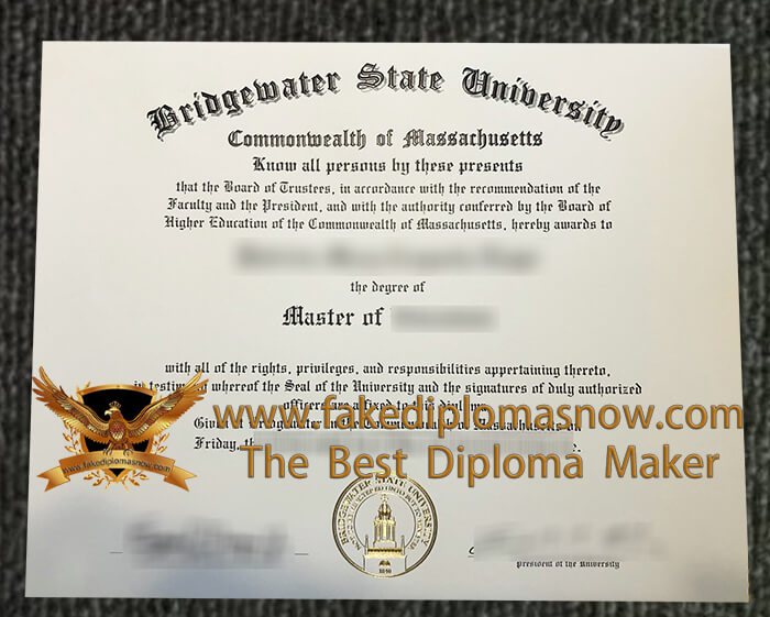 Bridgewater State University degree