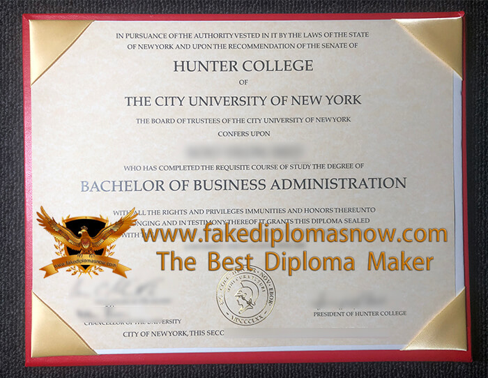 Hunter College BBA degree