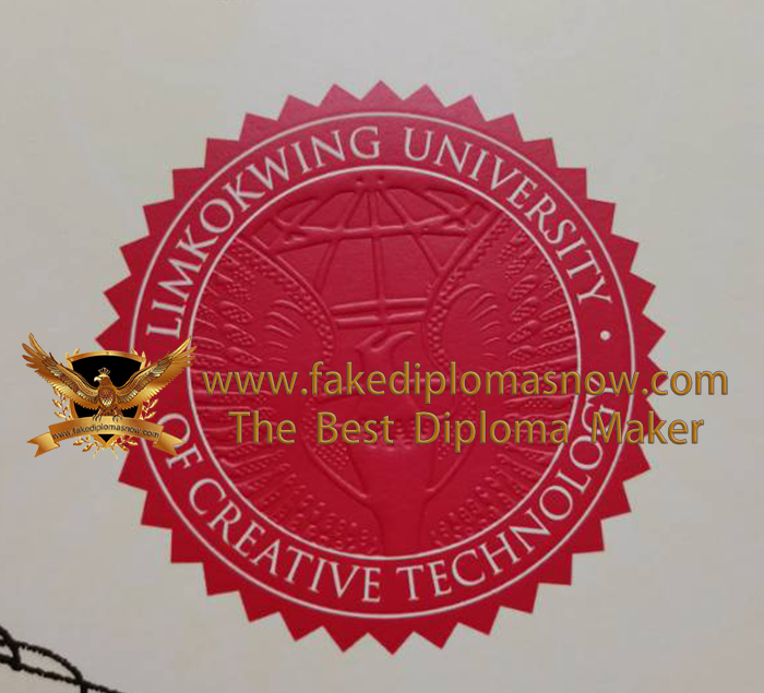 Limkokwing University diploma seal