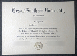 How to buy a fake Texas Southern University degree in the USA?