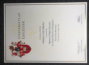 Buy a fake University of Leicester diploma and transcript in England