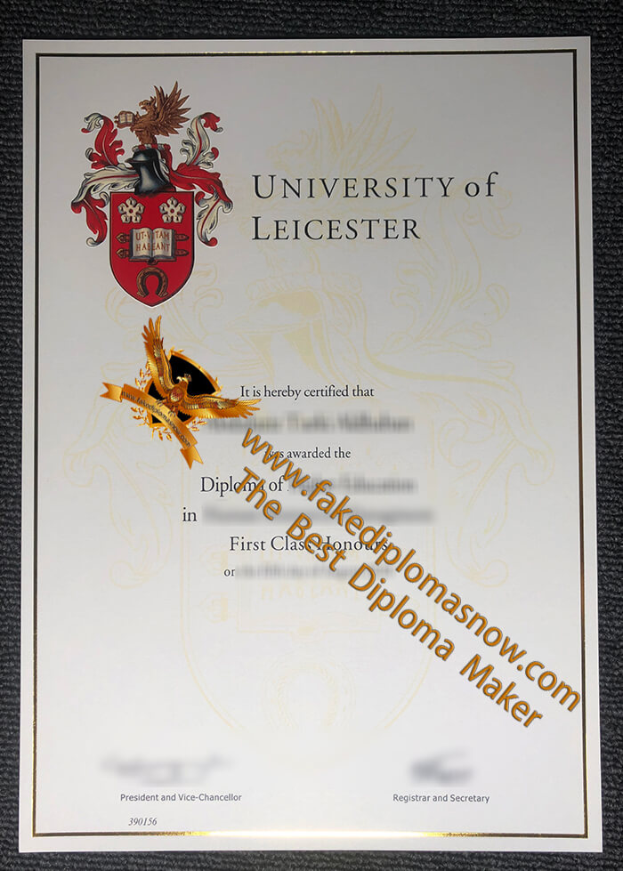 University of Leicester diploma