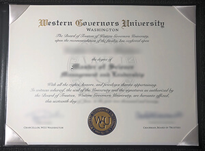 WGU realistic transcript, Buy a fake Western Governors University diploma online
