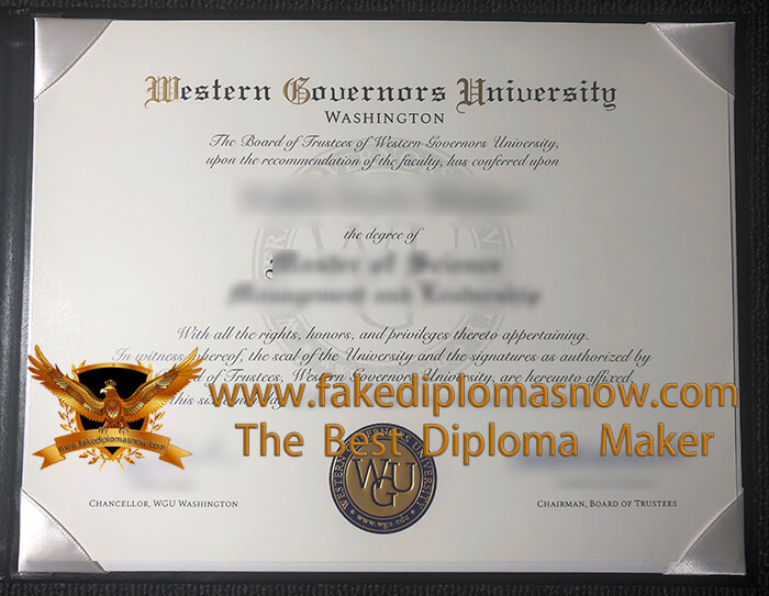 WGU diploma