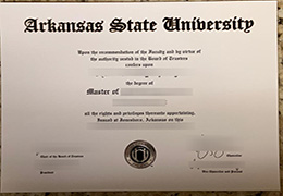 Arkansas State University diploma