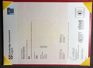 B2 First Certificate