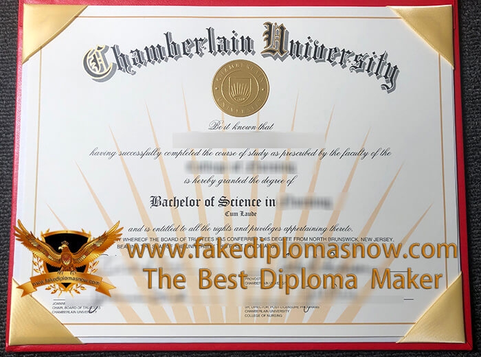 Chamberlain University Diploma