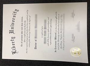 Obtain a Liberty University diploma in Virginia, buy a fake diploma