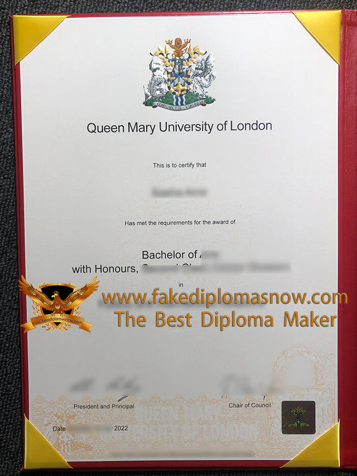 Queen Mary University of London degree 2022