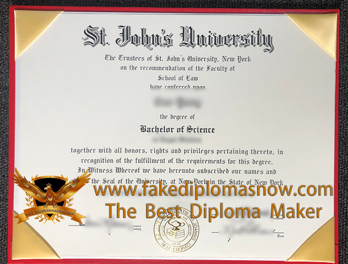 St. John's University Diploma