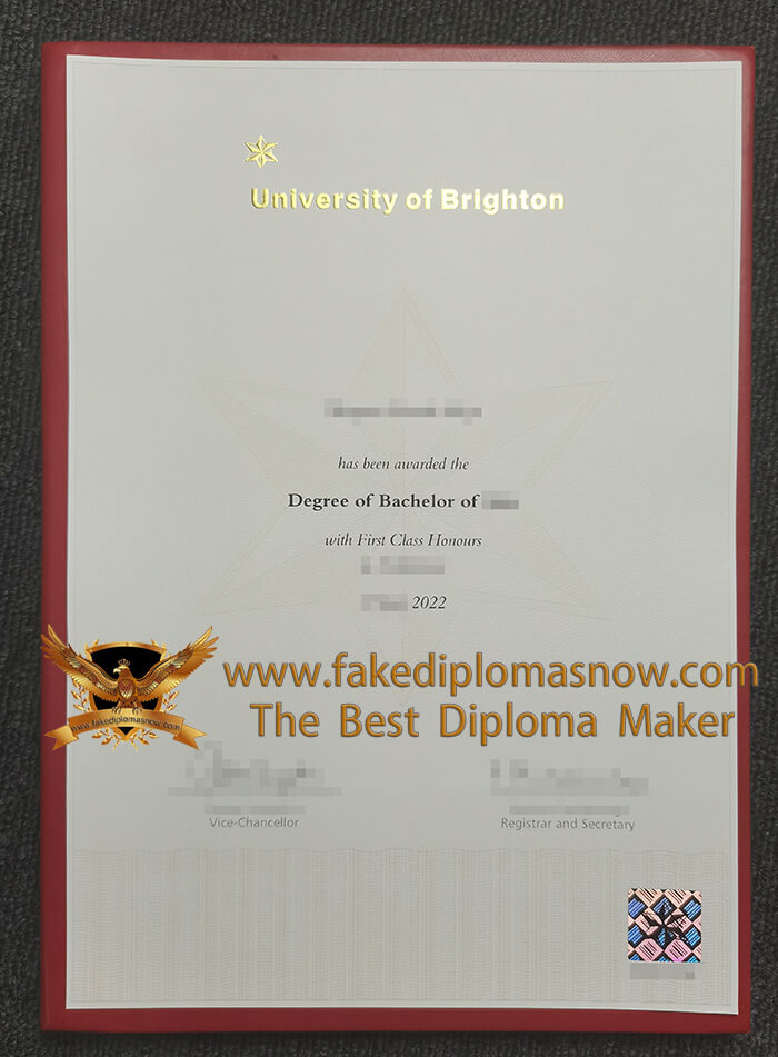 University of Brighton degree