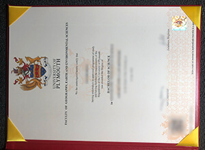 University of Plymouth BS degree