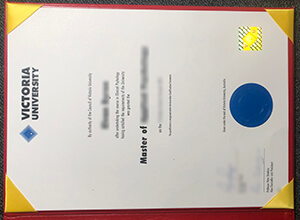 Victoria University Diploma certificate