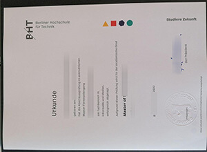 BHT fake diploma, Buy a fake Berliner Hochschule für Technik Urkunde