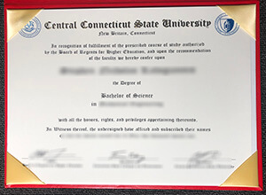 CCSU diploma