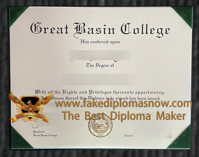 Great Basin College Diploma