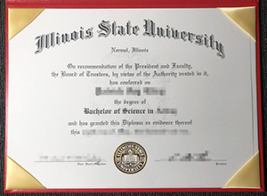 Illinois State University diploma