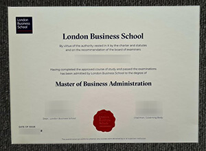 London Business School MBA degree