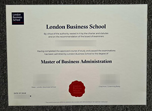 London Business School MBA degree