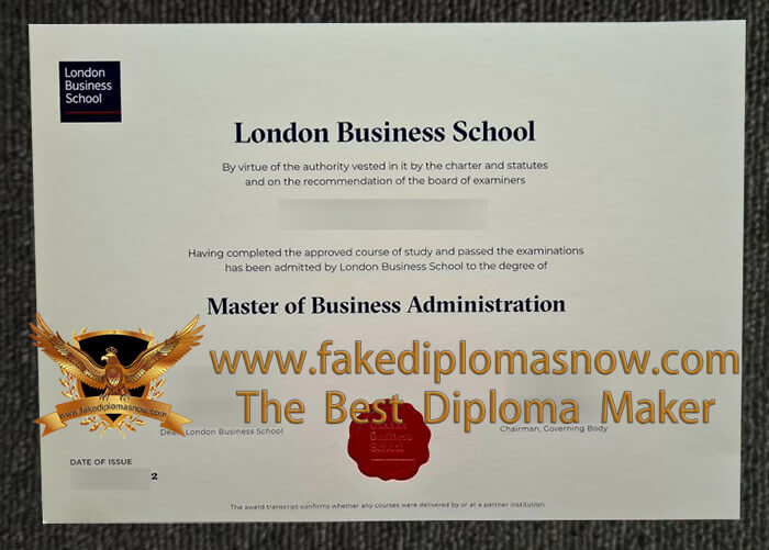 London Business School degree