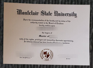 MSU diploma sample, Buy a fake Montclair State University diploma