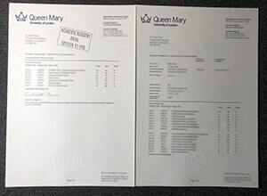How to 100% copy Queen Mary University of London transcript, Buy QMUL degree
