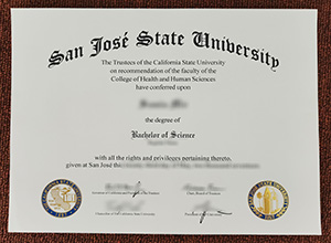 Fake SJSU diploma, Buy a San José State University degree certificate