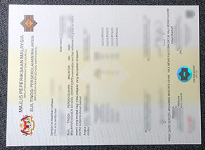 STPM certificate