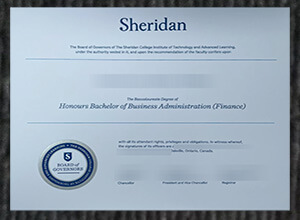 Sheridan College degree