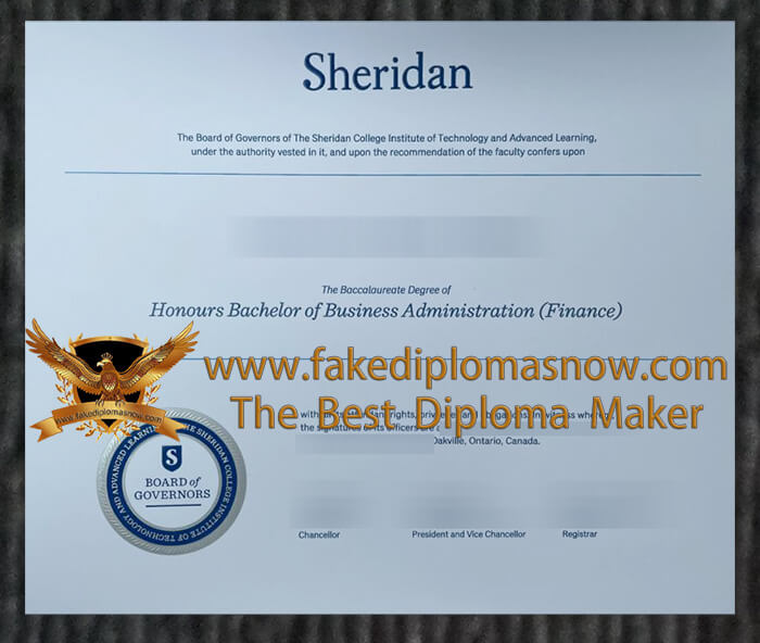 Sheridan College degree