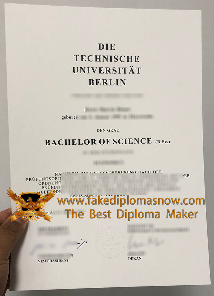 Technische Universität Berlin Urkunde